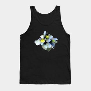 pastel spring floral composition abstract 3d digital painting Tank Top